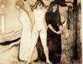 Las mujeres 1895 Edvard Munch
